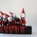 Poppet Oops OOAK sculpture with five Poppets