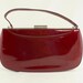 1950s/1960s Deep Red Patent Leather Purse