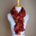 Lace Fashion Scarf Orange, Tangerine, Pink, Maroon