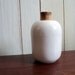 vintage edith heath shaker large off white with cork stopper