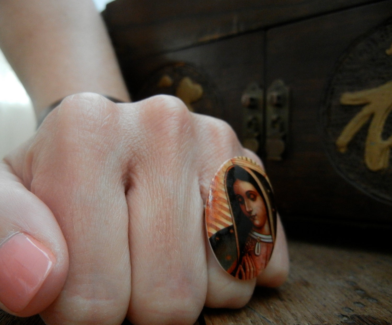 Virgin of Guadalupe Ring