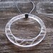 Belvedere Vodka Bottle Necklace on Black Leather