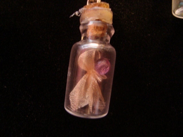 Legend of Zelda Fairy/Poe in a Bottle Necklace