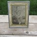 Antique Black and White Photograph Young Boy Smiling Framed Photo 1930s Happy Child