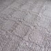 Natural Rustic Linen Hand Woven Hand or Bath Towel with Textured Pattern Weave