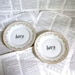 Hers and Hers Rosedale Altered Vintage Plate Set