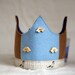 Wool Felt Crown - Boy at the Fence