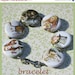MAY SALE 31% OFF bracelet Alice In Wonderland 8 inch button bracelet
