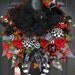 MADE to ORDER- "ThE WiCkEd WiTcH with her "RuBY ReD SLIpPeRS" Halloween Wreath-(listing for wreath only)Fall Wreath