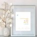 Inspirational Typographic Print 8 x 10 - Mother's Day