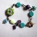 Flower Beaded Bracelet