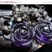 ON SALE labradorite amethyst earrings Brazilian by BeijoFlor