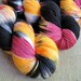 Ninja Cupcake - Superwash Merino & Nylon Fingering Sock Yarn - Hand Dyed - 462 yds