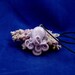 Lavender Octopus Necklace - Polymer Clay Kawaii Cephalopod Jewelry
