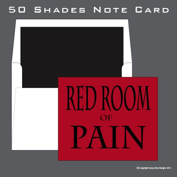 50 Shades of Grey Card with Specialty Envelope Included