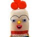 Art Doll, Cloth Soft sculpture, fabric, cloth, textile, carnival, circus, Birdy