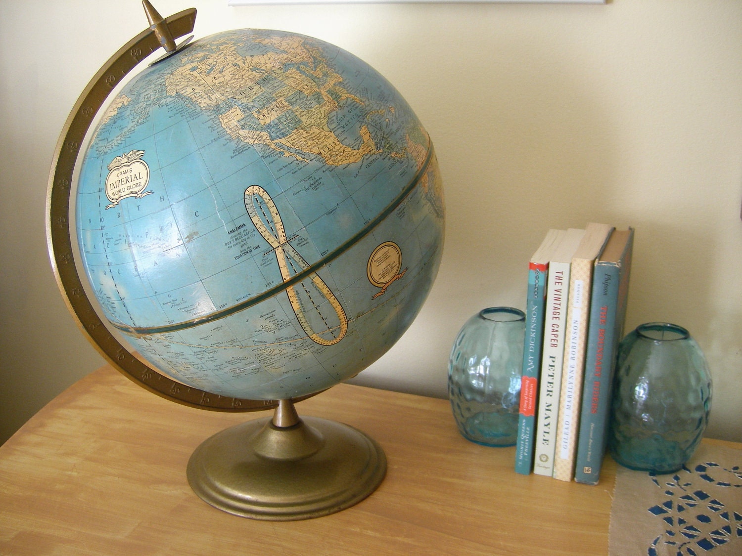 Vintage Cram's World Globe