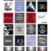 Fifty Shades of Grey Scrabble Tile Collage Digital Images