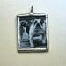 Bulldog Reversible Vintage Dictionary Pendant 