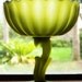 Vintage Green Glass Candy Dish