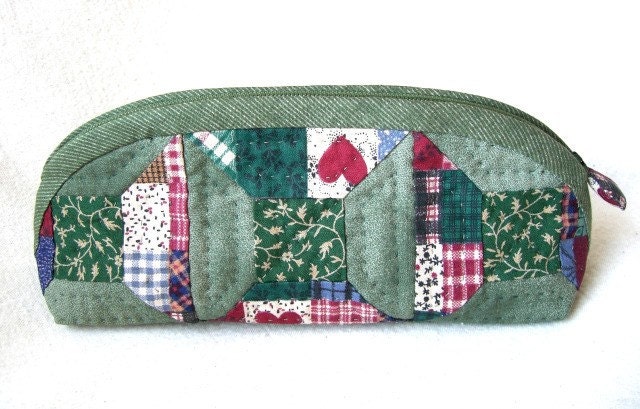 Patchwork Pen Case-Thread Spool