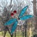 Saffire Blue Dragonfly Suncatcher