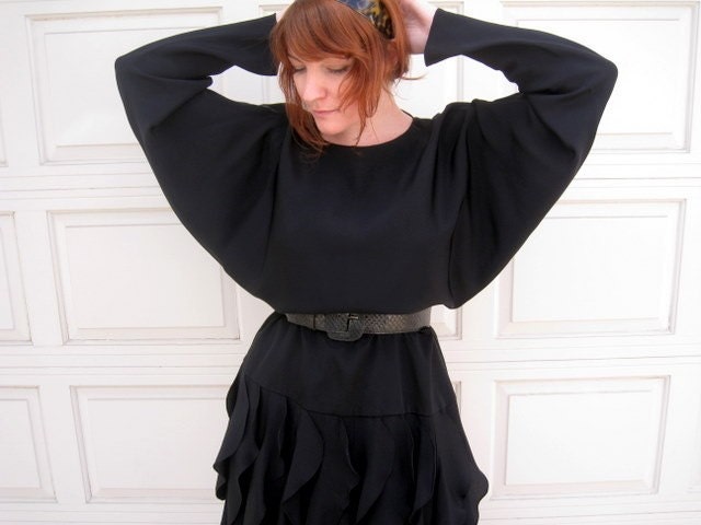 Little Black Flapper Dress