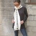 Handmade Felted Scarf