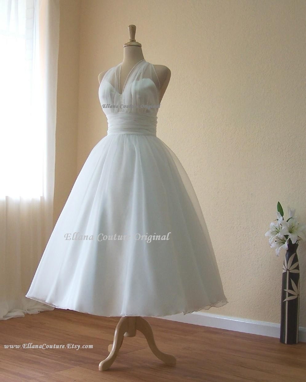 50's wedding dress