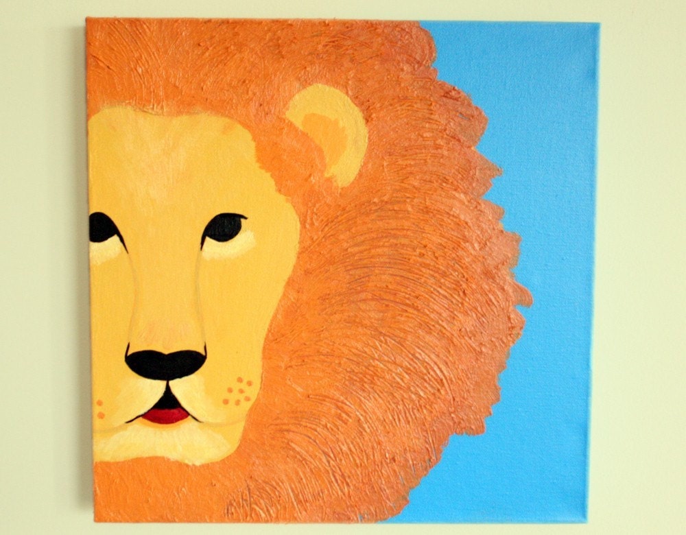 Safari+canvas+art+for+kids