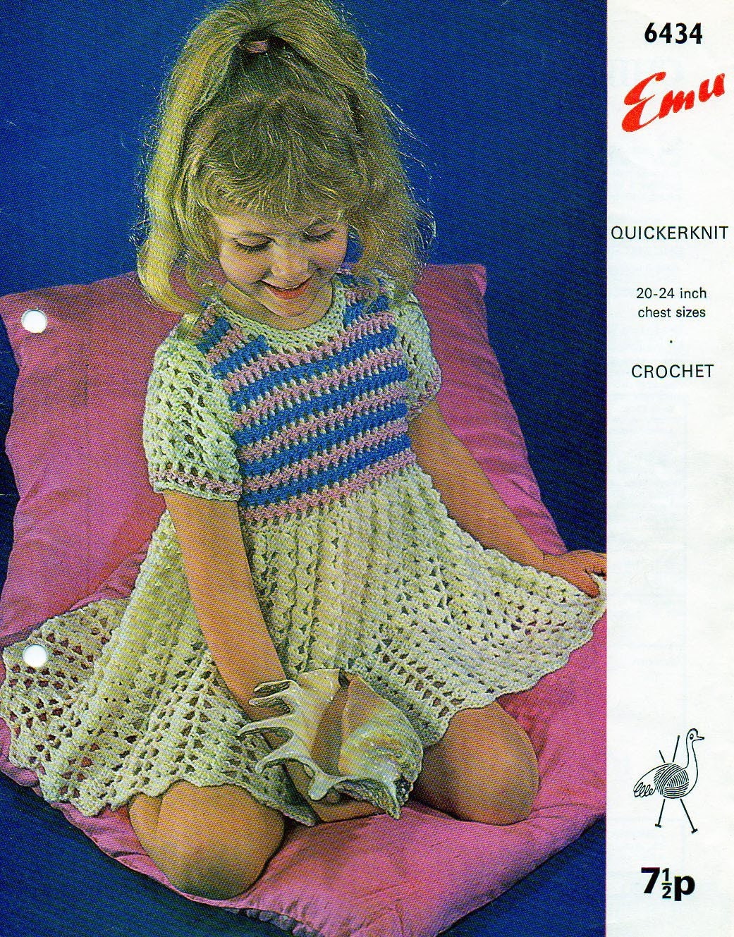 Little girl's dre
ss crochet pattern. - Crafts - Free Craft
