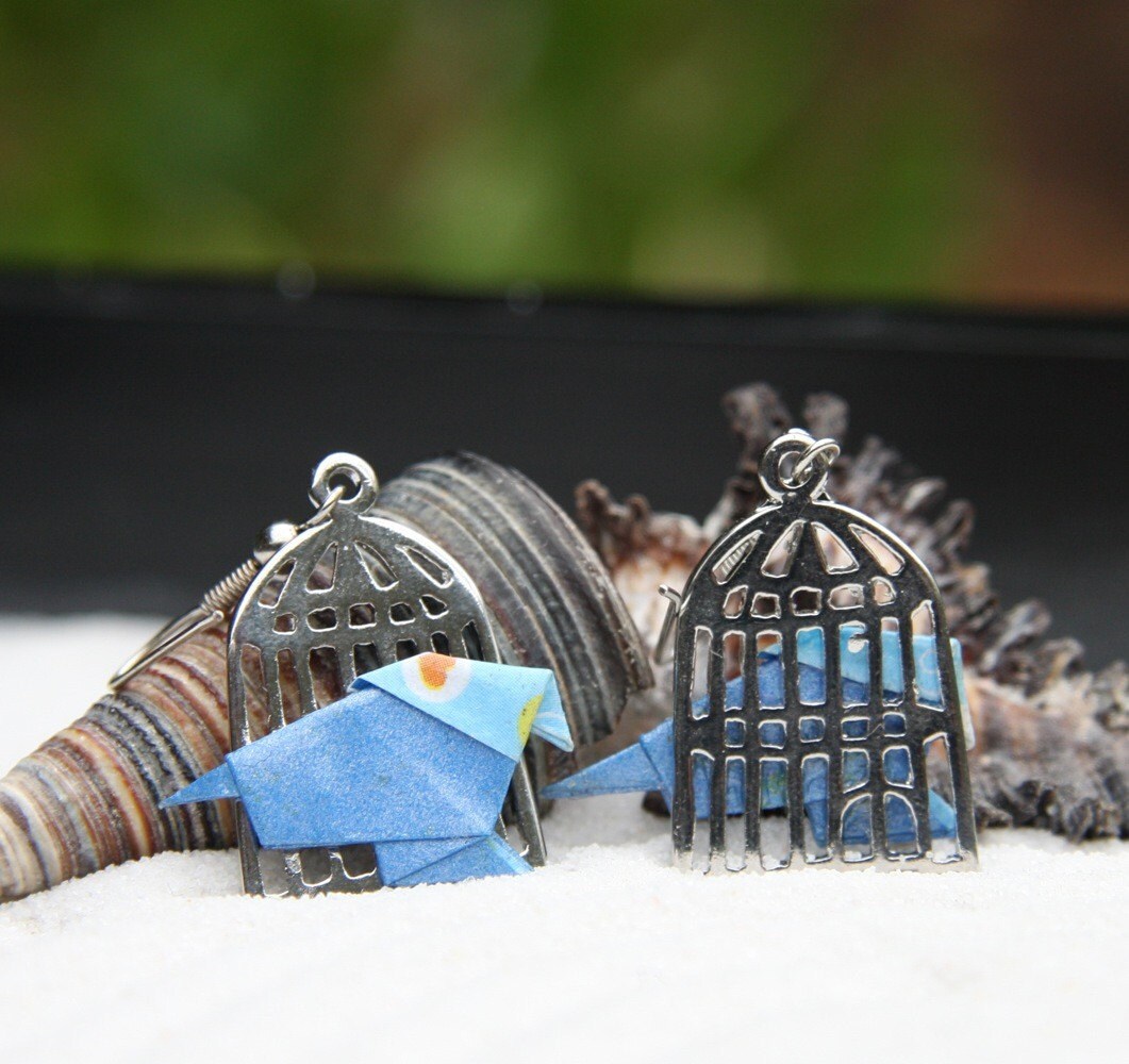 Origami+bird+cage