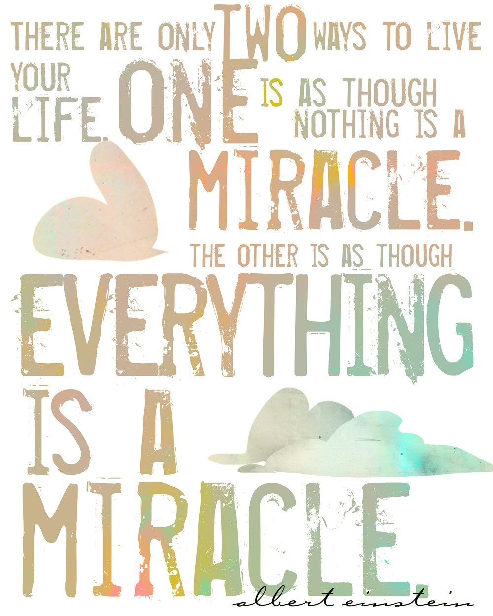 Einstein on miracles. | Einstein quotes, Words, Miracle quotes