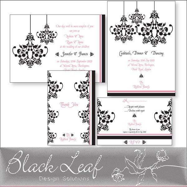 Damask Invitation DIY Printable for Wedding RSVP Reception Cocktail 