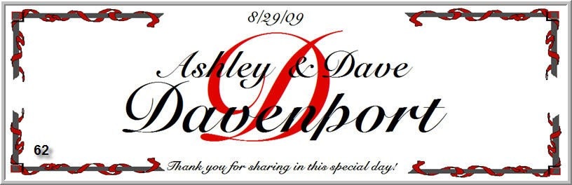 Personalized DIY Printable Wedding Bridal Shower or Anniversary Labels for