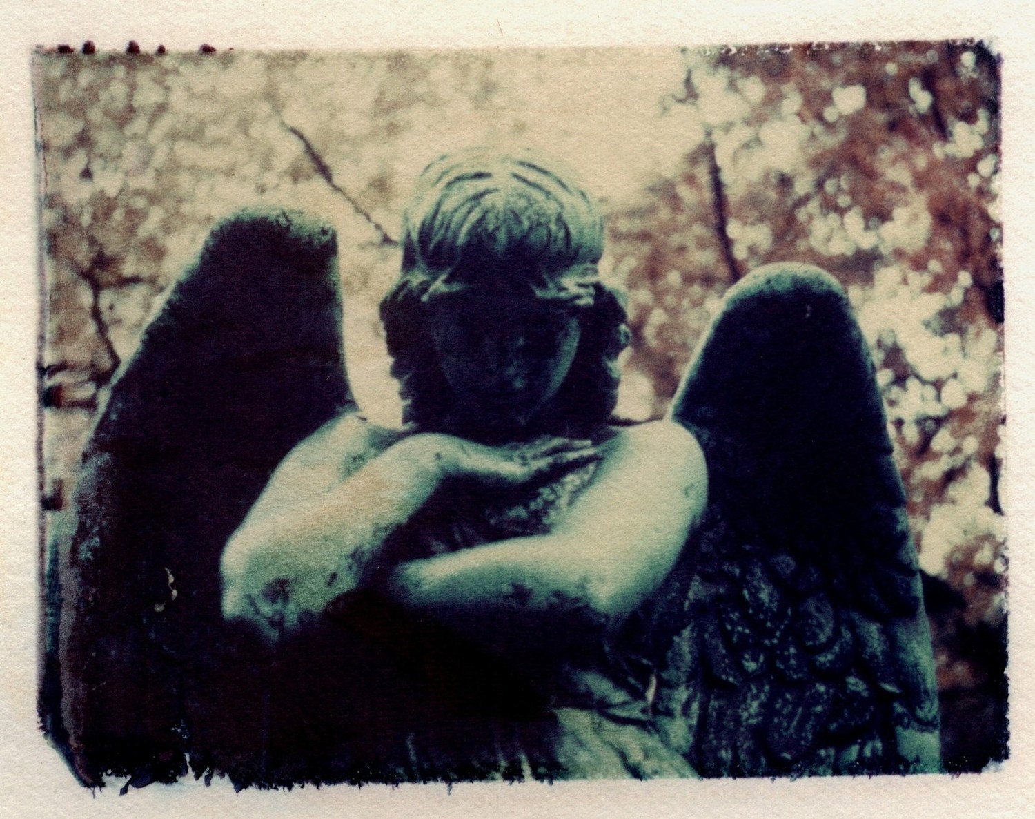 image of an angel statue