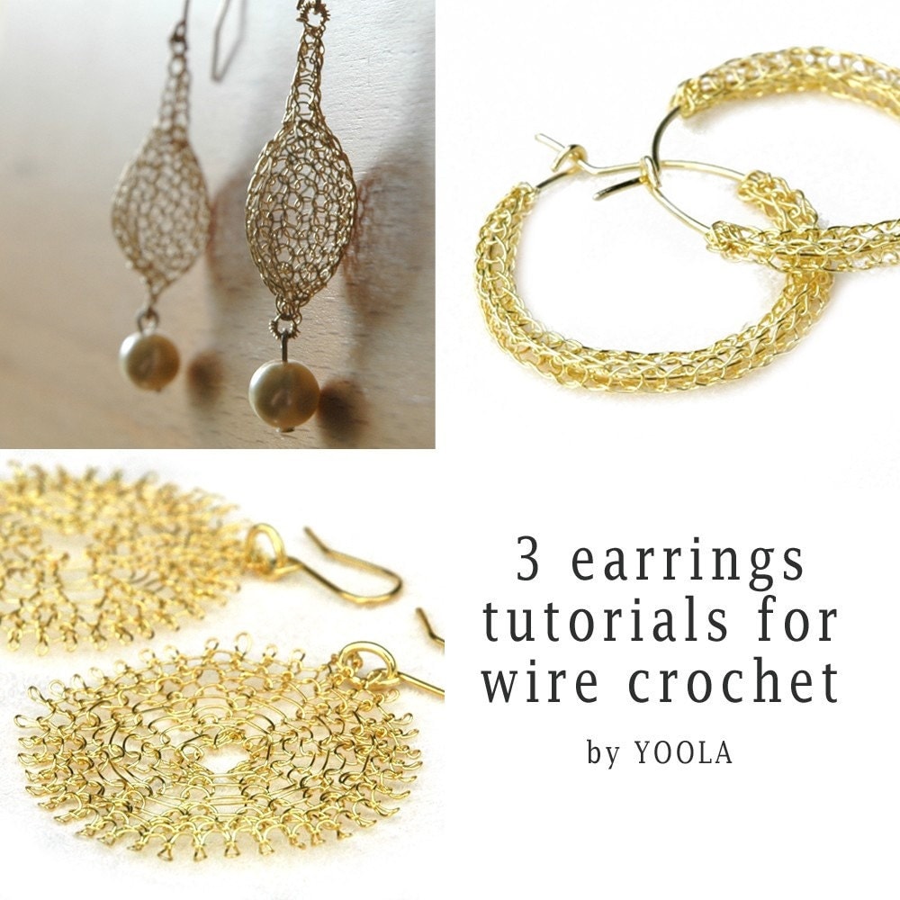 Crochet TearDrop Earring - Crochet Geek - Free Instructions and