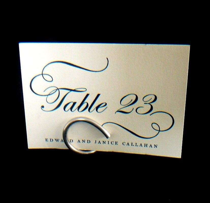 Modern Card Holders For Large Table Numbers Wedding Reception 10