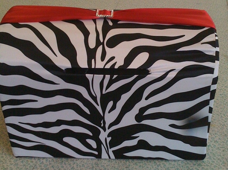 The one pictured above is zebra print with red accent 