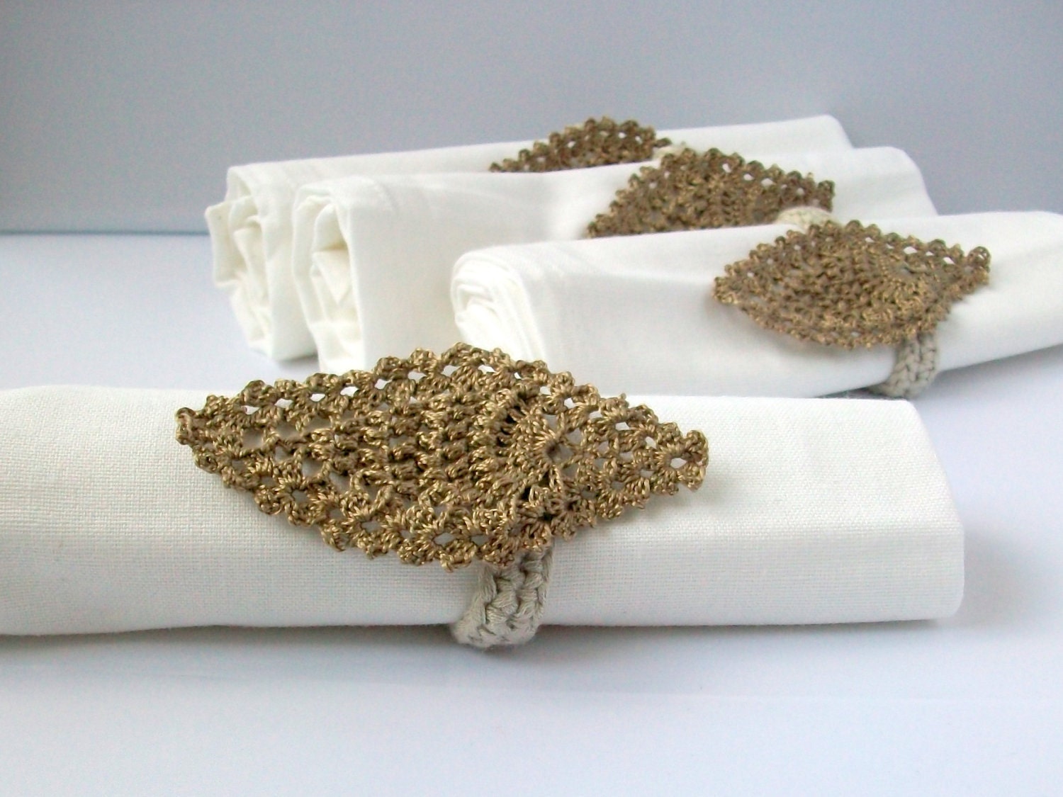 Cabled Napkin Rings - Knit Cable
d Napkin Rings