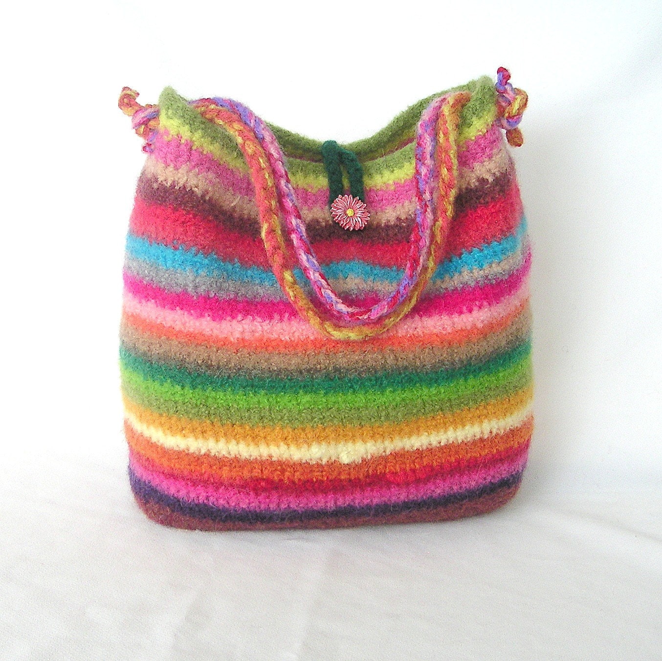 Felted Crochet Bags Crochet For Beginners