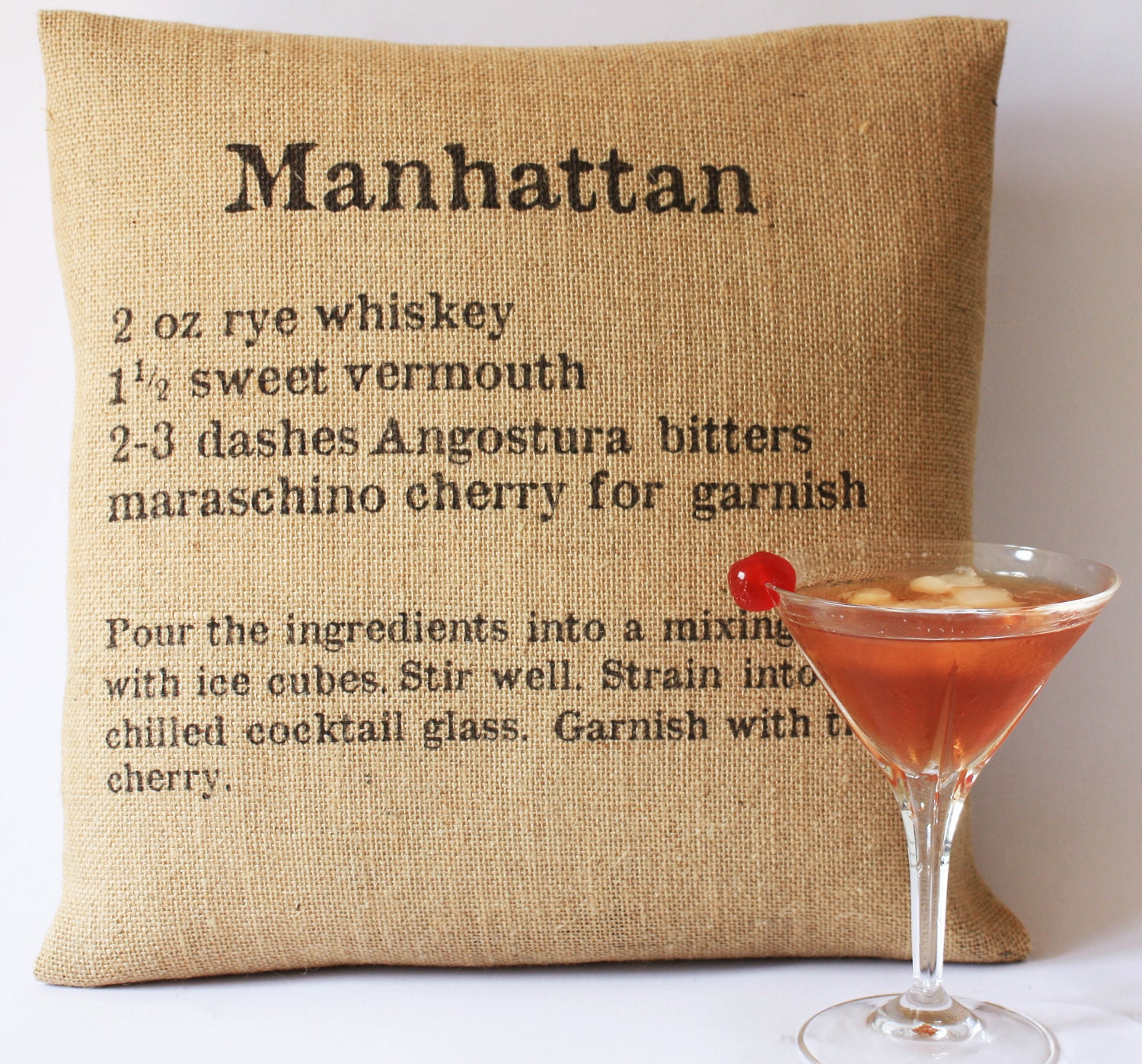 Cocktail Classics Cushion Covers Cocktail Classics Cushion Covers