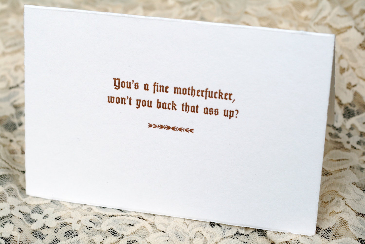 You's A Fine Motherfucker - Melissa Rachel Black