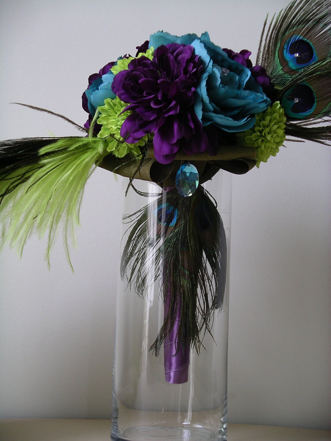 purple and turquoise wedding ideas