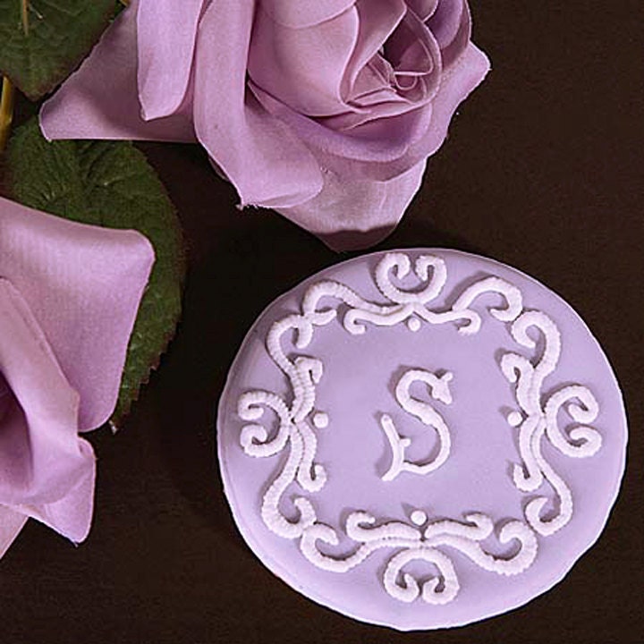 Monogram Cookies in Lavender 