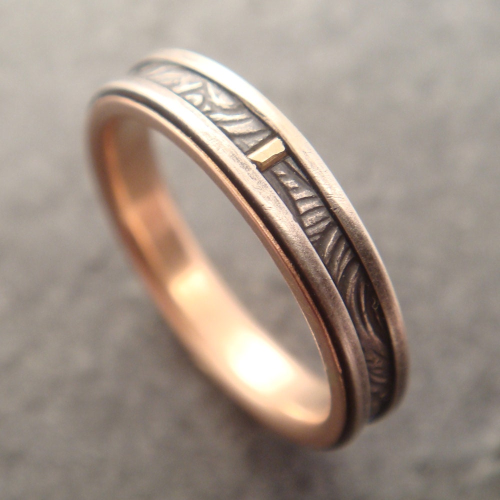 Skinny Sunflower Wedding Band