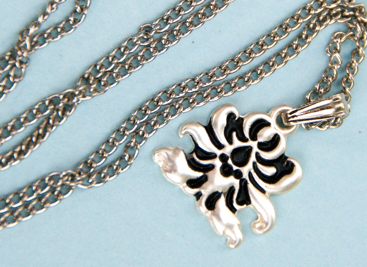 Lotus Flower Silver Necklace 50 of this sale will go to Sea Shepherd