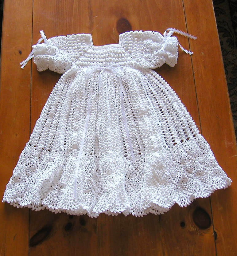 CROCHETED CHRISTENING GOWN PATTERNS Crochet Club