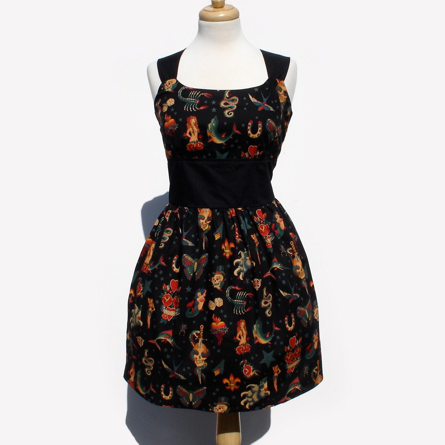 Vintage Tattoo Pin me Up Dress