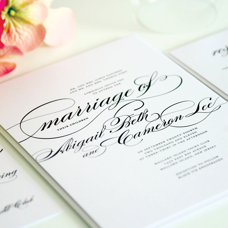 Marriage Wedding Invitations Purchase this Deposit to Get Started